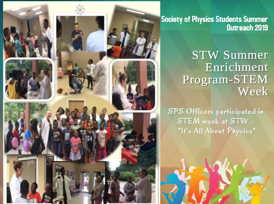 SPS Summer outreach 2019
